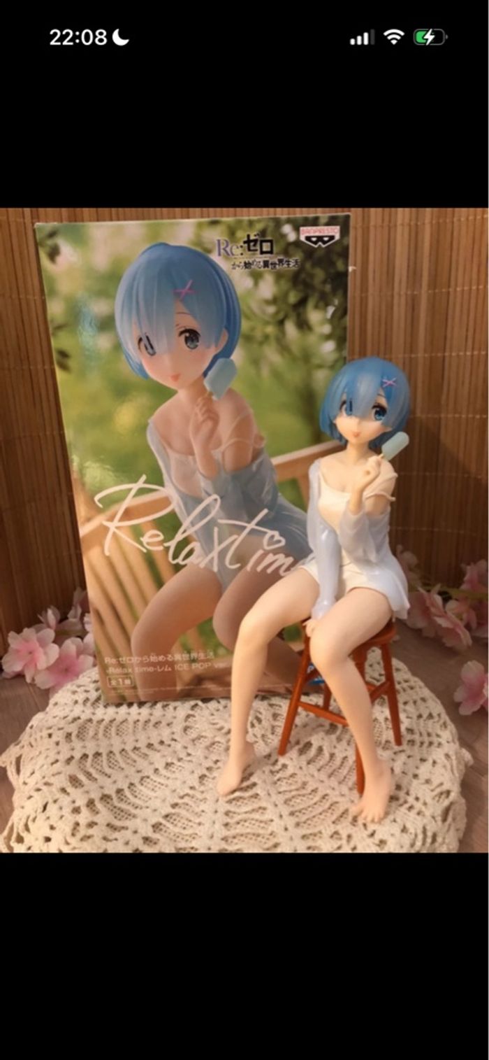 Figurine Rem Re:zero BANDAI