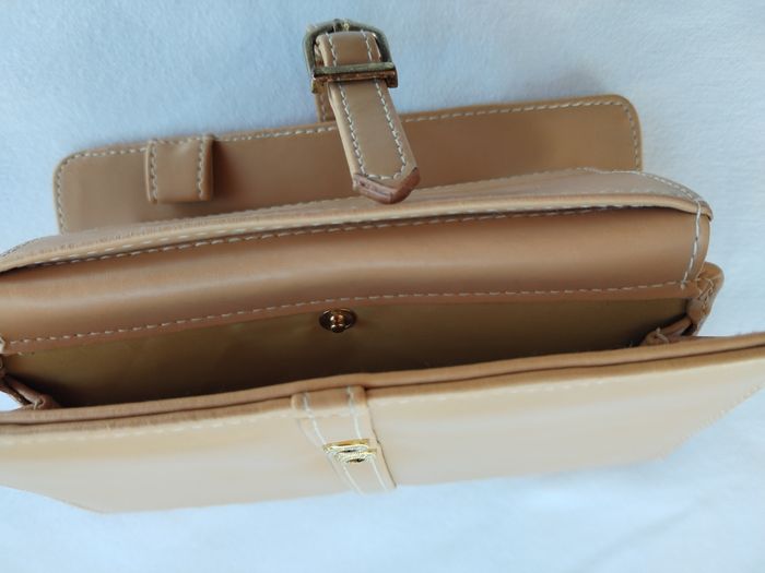 Portefeuille Porte-monnaie multipoches beige - photo numéro 4