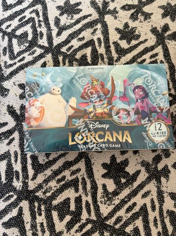 Display lorcana Disney mer azurite chapitre 6 français