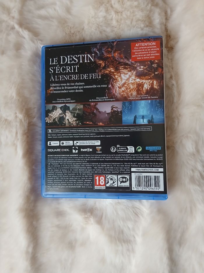 Jeu PS5 Final Fantasy XVI - photo numéro 4