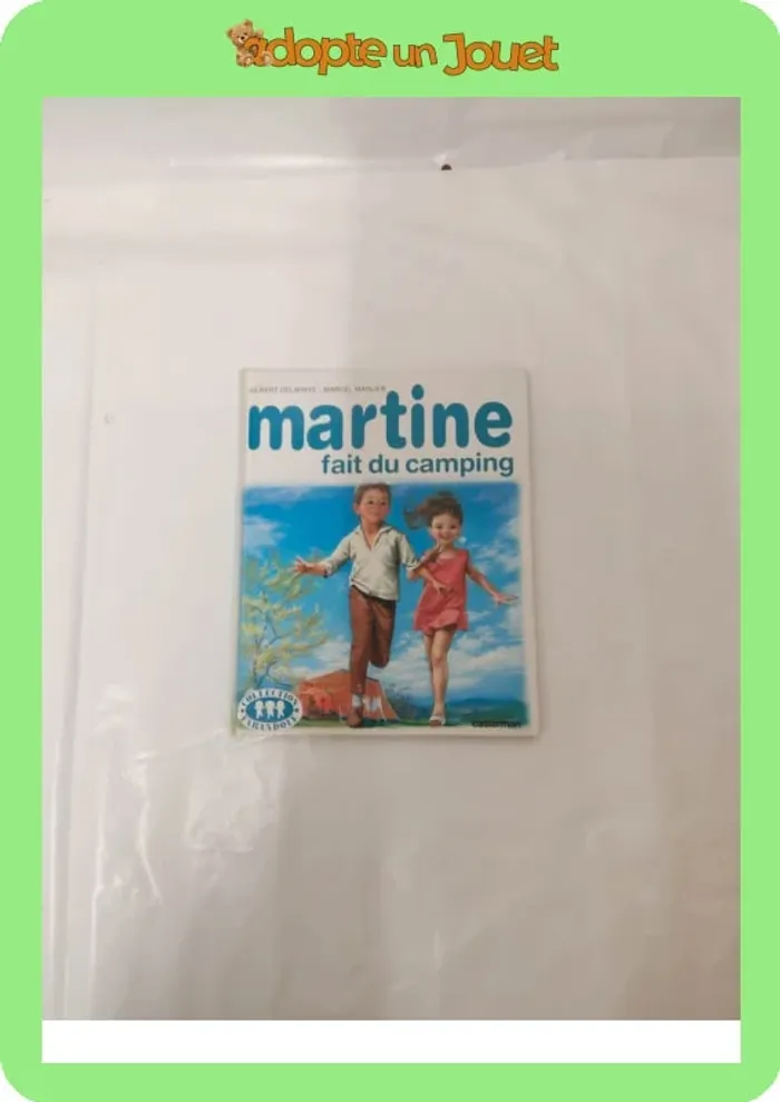Martine fait du camping
