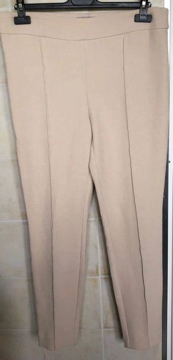 Pantalon écru coupe droite - H&M