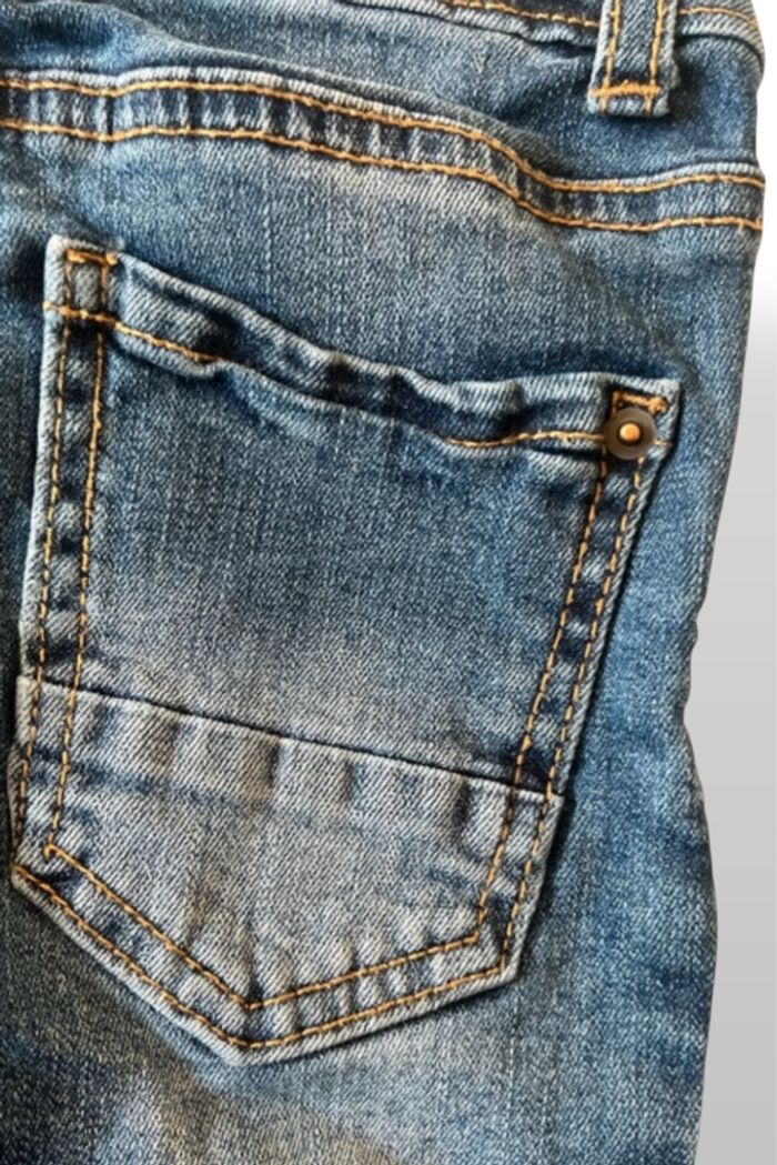 Short - jeans enfant / bleu / enfant / 4ans-104cm / Kiabi - photo numéro 6