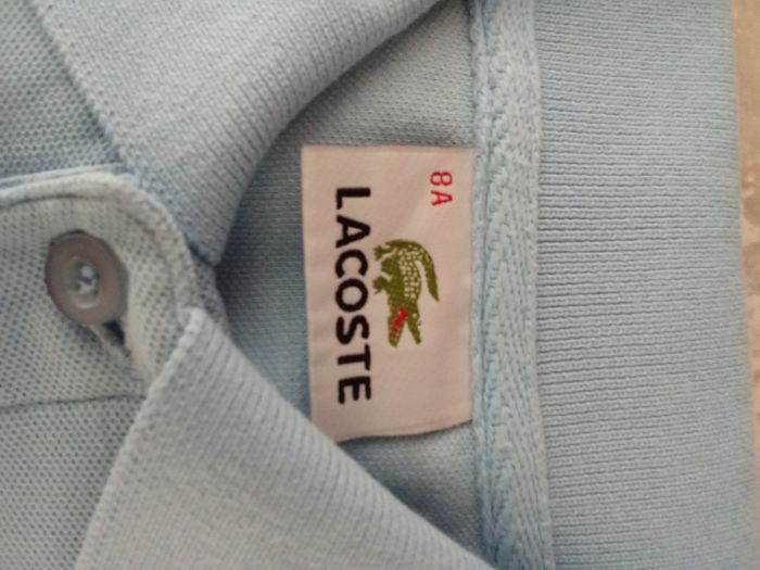 Polo Lacoste taille 8 ans - photo numéro 2