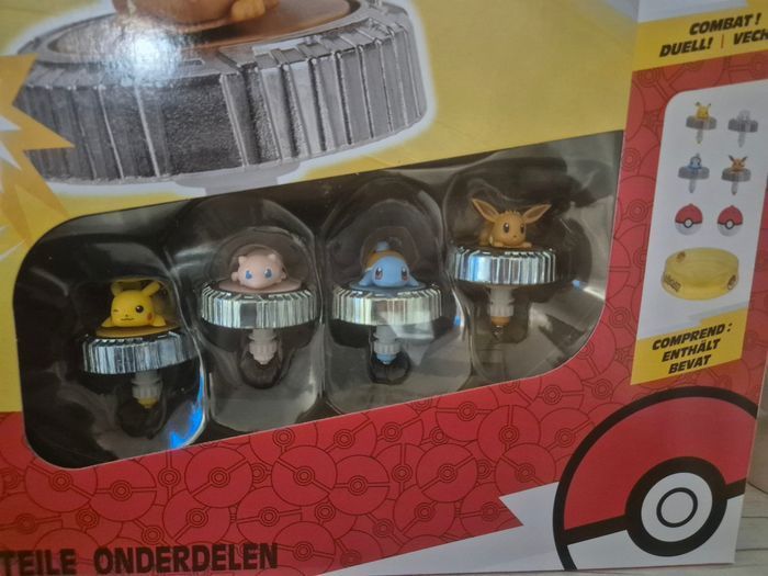 Pokemon Battle Spinner Arena Set- 4 toupies - photo numéro 2