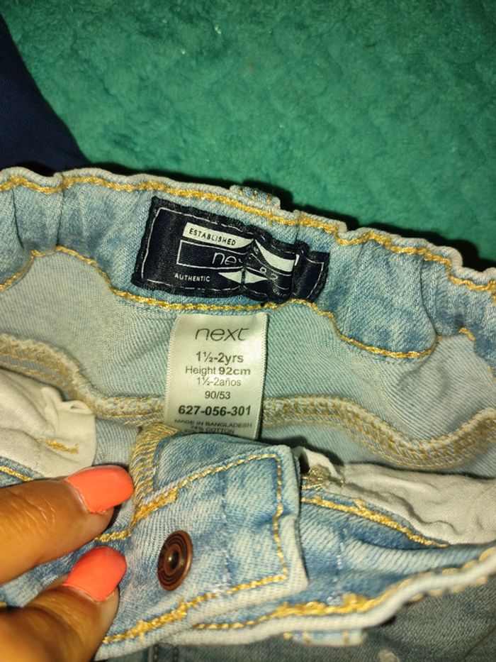 Short en jean 2 ans - photo numéro 3