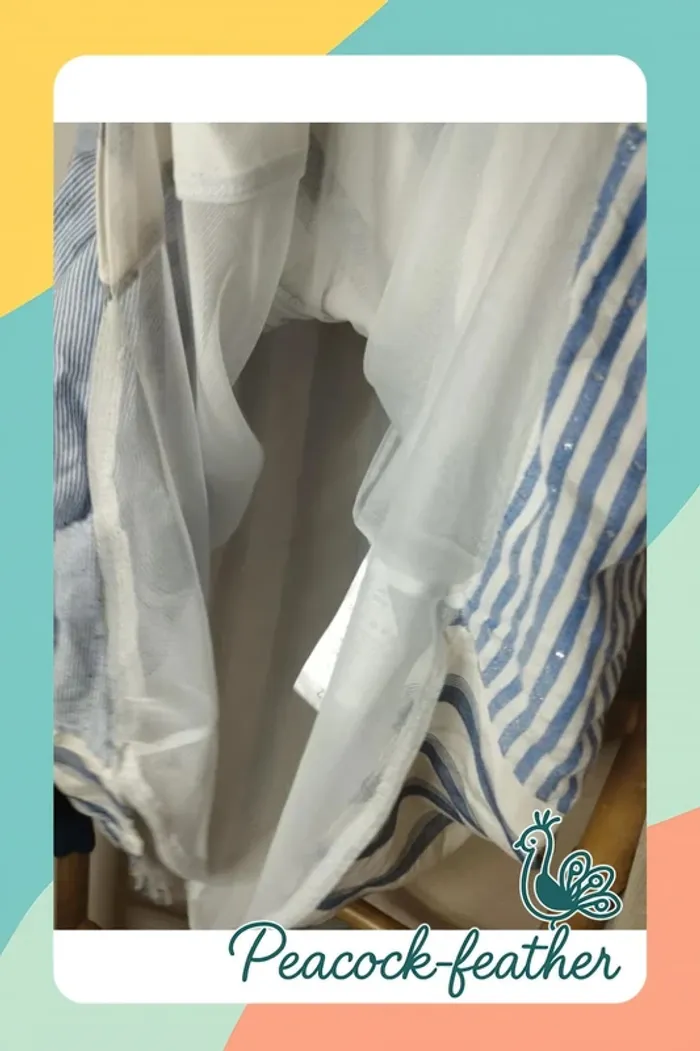 Robe bleue blanche la mode est à vous 42 - photo numéro 10