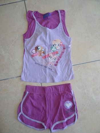 ensemble été Littlest Pet Shop T 8ans