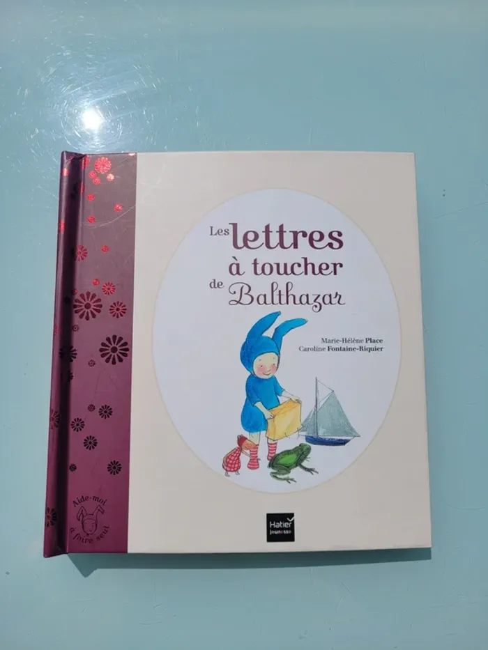Livre Montessori 🐸 Les Lettres à toucher de Balthazar 🌳 - photo numéro 2