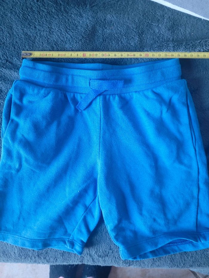 Ensemble short et t-shirt + short bleu - photo numéro 5