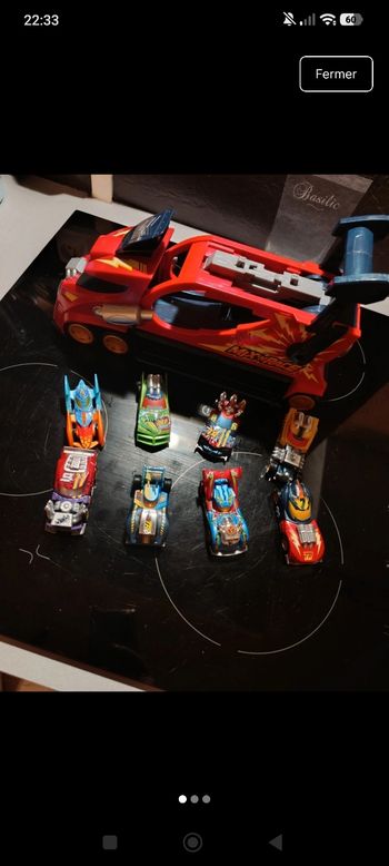 T racers mix'n race camion tonnerre