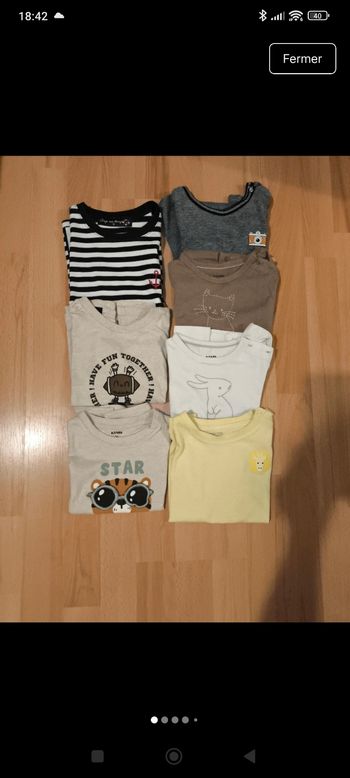 Lot t-shirts 3 ans