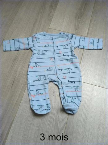 Pyjama coton 3 mois
