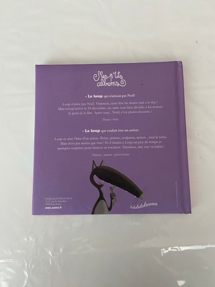 Les aventures de Loup - 2 Histoires : Noël & Artiste - photo numéro 2