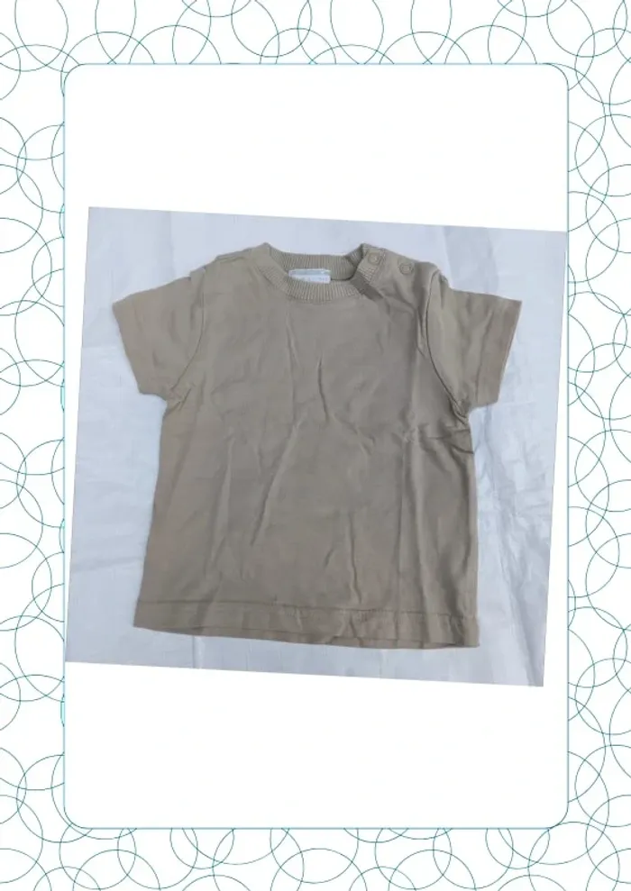 Tee shirt manches courtes 9 mois Kimbaloo