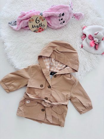 Trench bébé fille 