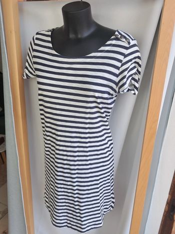 Comptoir des cotonniers robe marinière T.38/40