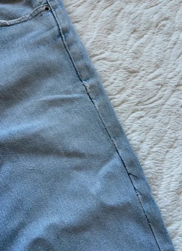Jean Lévis 501 USA vintage 90s coupe droite bleu clair taille W30 M/40 - photo numéro 10