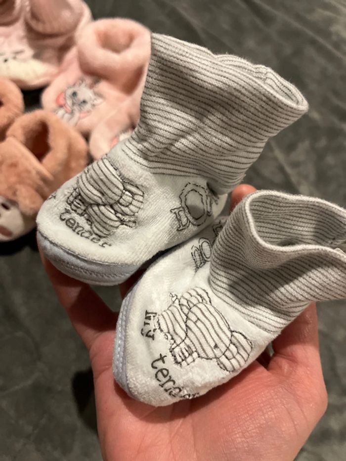 Lot de chaussons fille - photo numéro 2