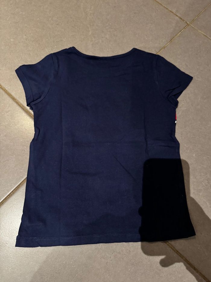 T shirt manches courtes - Wonder woman - Étoiles - Bleu marine, rouge, doré & blanc - 6 ans - photo numéro 3