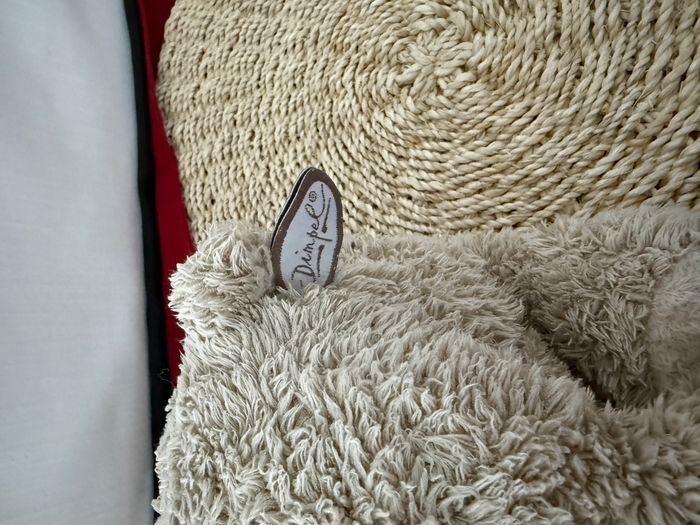 doudou peluche ours beige Emile DIMPEL - photo numéro 2