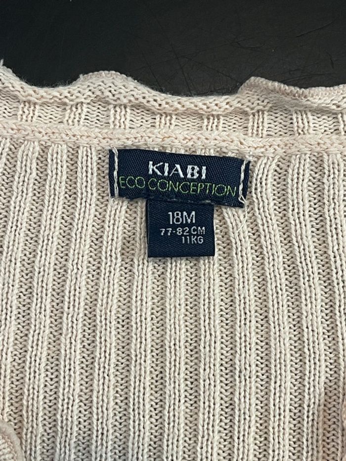 Gilet côtelé 18 mois - photo numéro 2