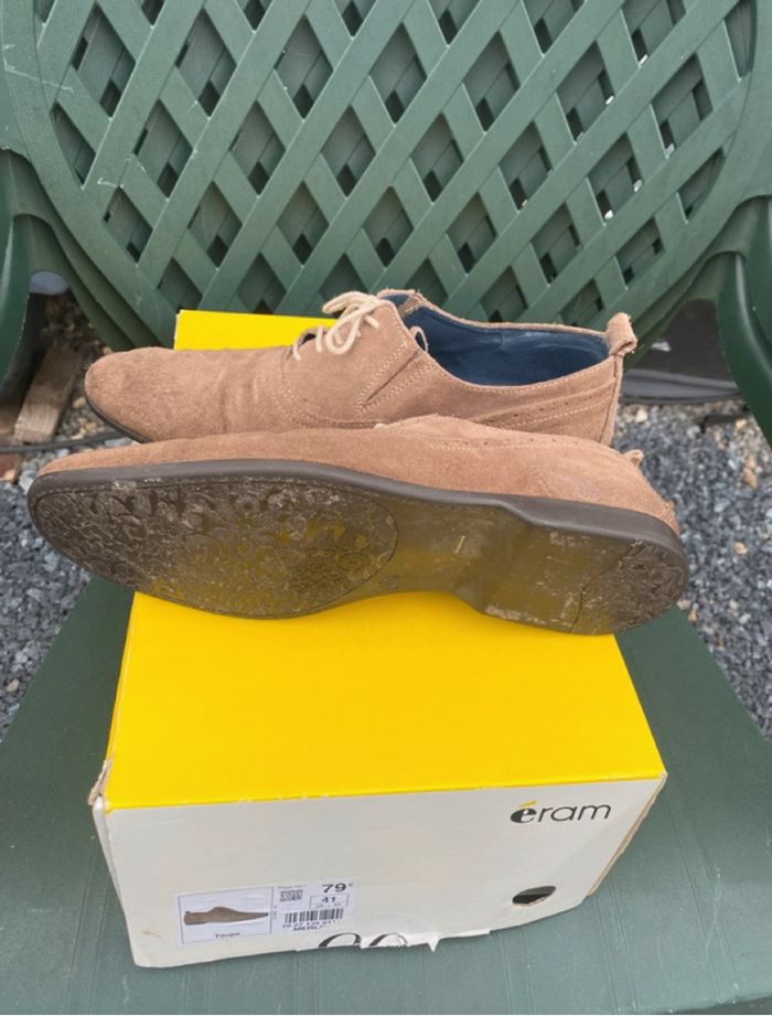 Chaussure homme  en daim