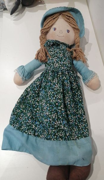 Grande poupée de chiffon vintage