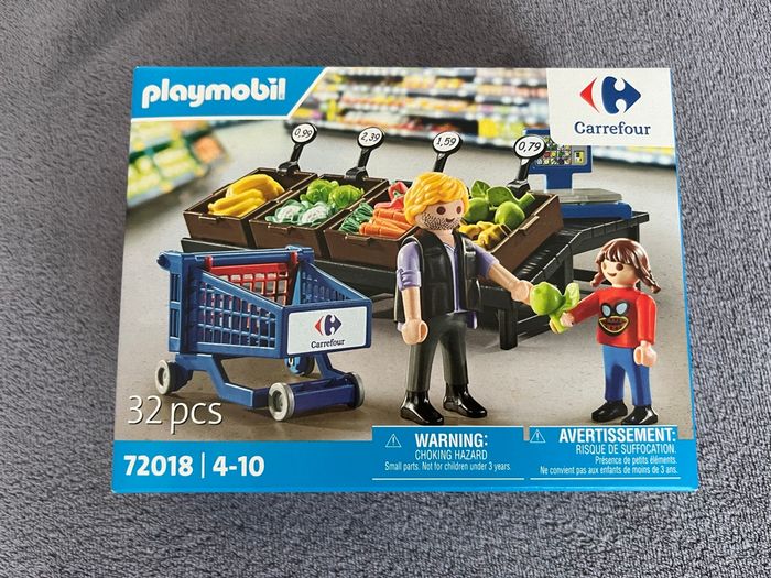 Lot supérette magasin supermarché primeur caisse avec accessoires - Playmobil Collection - photo numéro 4