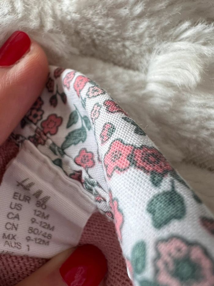 Pull chemise H&M 12M/80cm - photo numéro 5