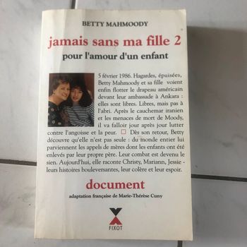 Livre « Jamais sans ma fille 2 »