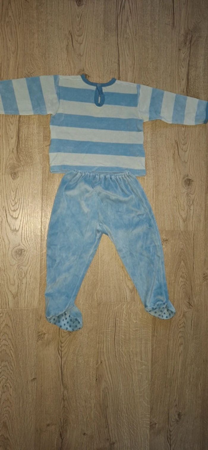 Pyjama 2pièces 24mois Petit Bateau - photo numéro 2