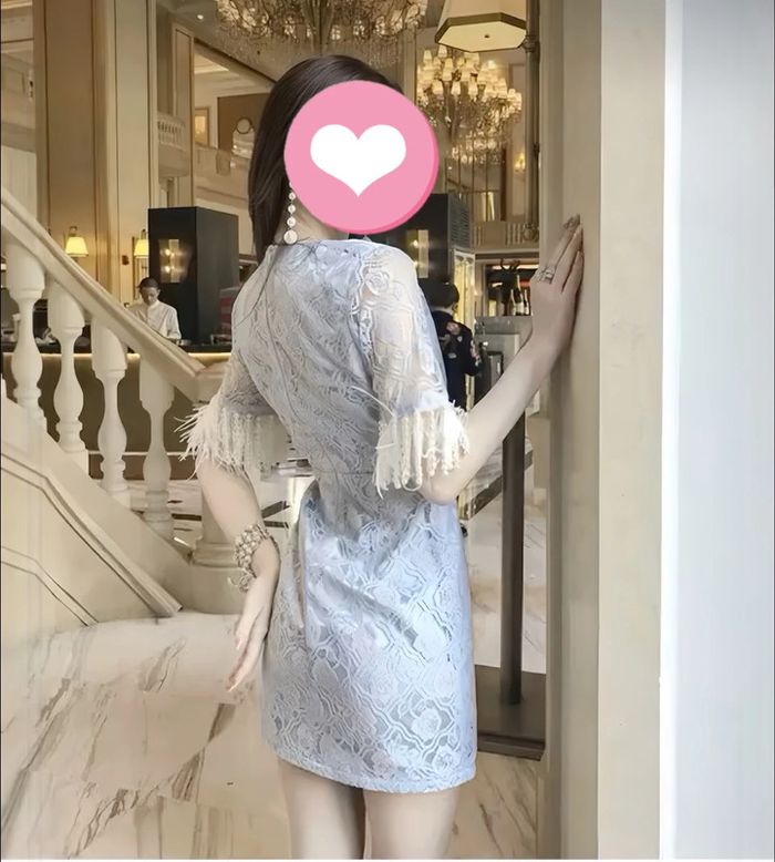 Dress Robe Chic White Elegant Princess - photo numéro 12