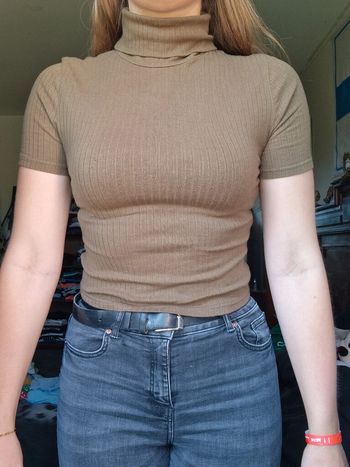 Tee-shirt col roule