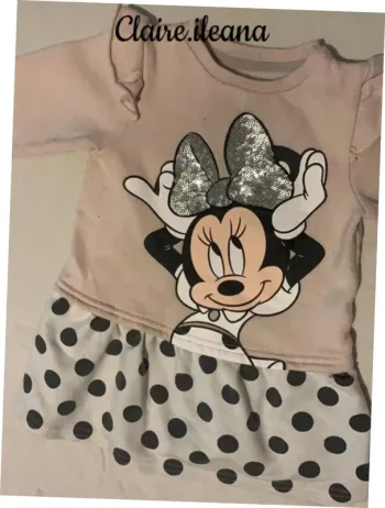 🛑 robe d’hiver Minnie 12/18 mois 🛑