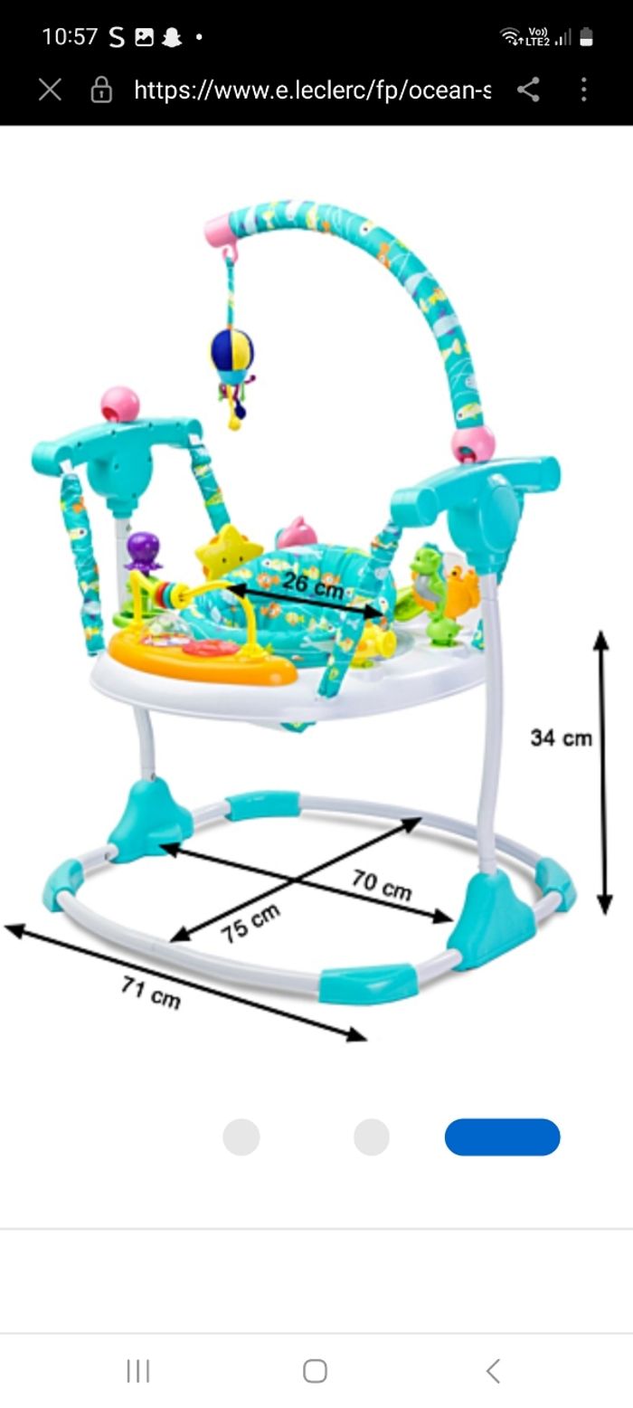 Vend siège d'éveil  (jumper) - photo numéro 2