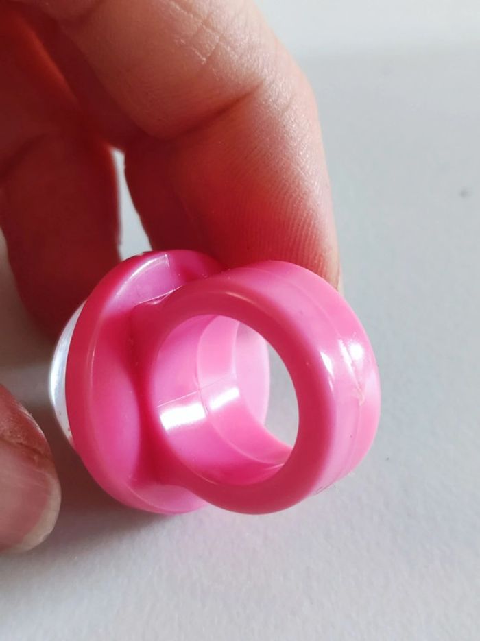Bague barbie rose Mattel / enfant - photo numéro 5