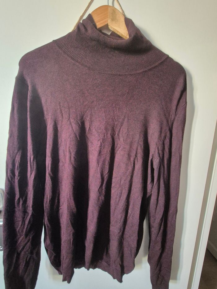 SWEAT SHIRT BRICE BORDEAUX  | TAILLE L