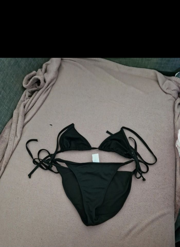 Maillot de bain 2 pièces noir - photo numéro 2