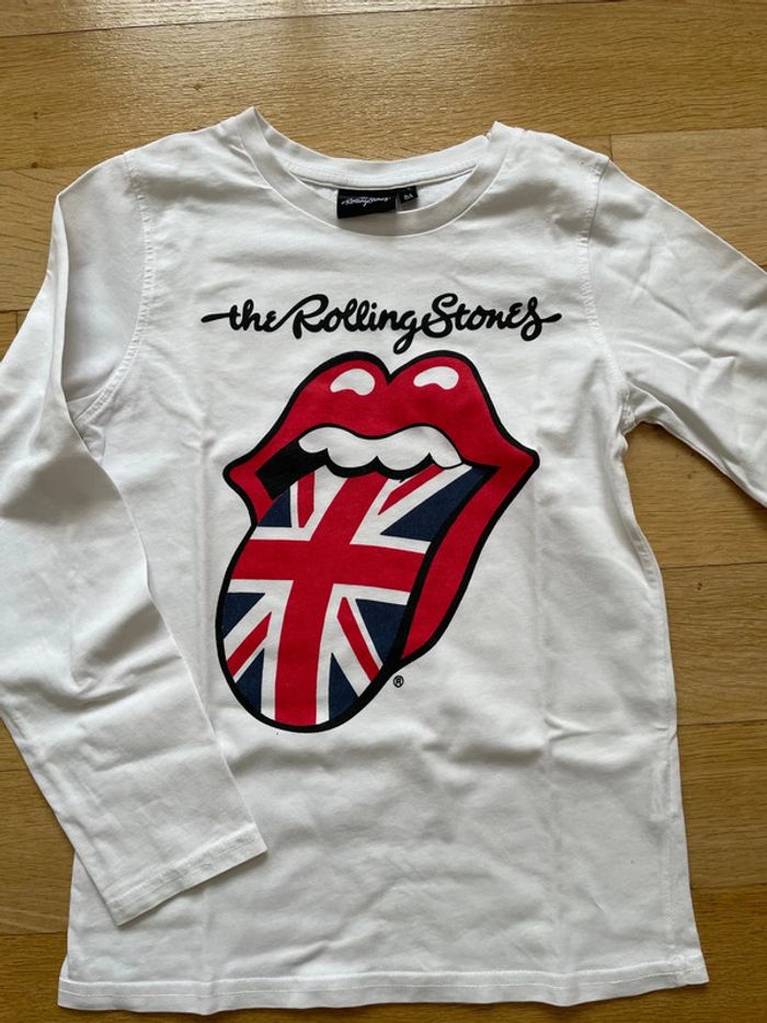 T shirt manches longues rolling stones