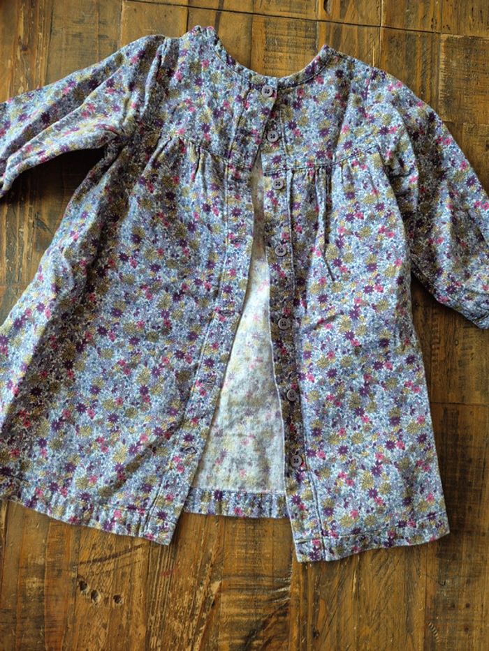 Robe fleurie 18 mois Petit Bateau - photo numéro 5