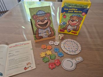 Jeu Haba Une cuillère pour Martin 🐻 Mes Premiers Jeux