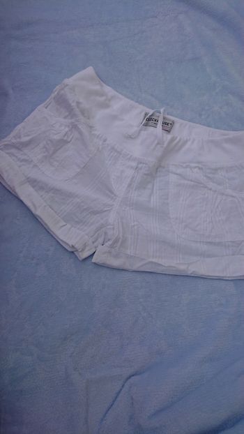 Short blanc clockhouse taille 44