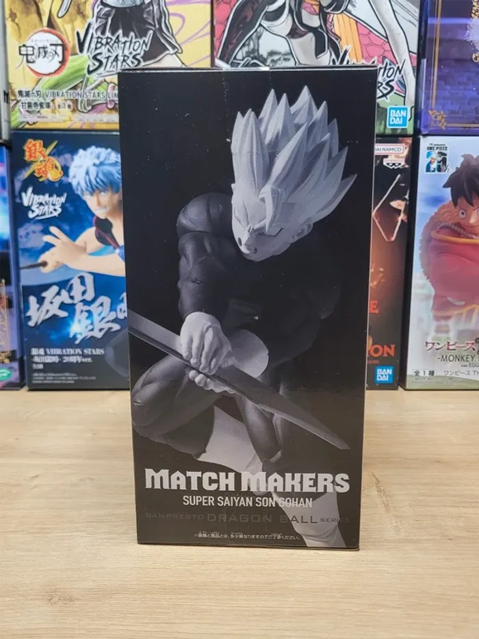 Figurine Dragon Ball Z Son Gohan Super Saiyan Match Makers Banpresto Bandai - photo numéro 2