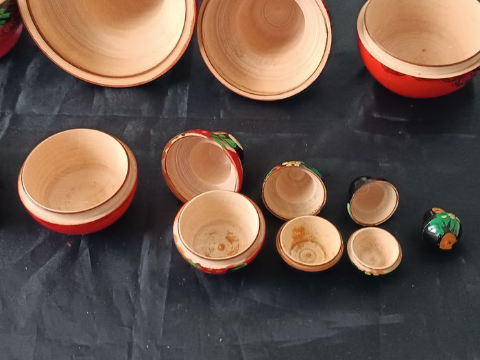 Poupées russes bois peint - photo numéro 7