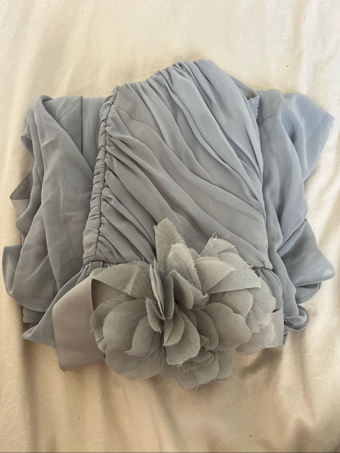 Robe de soirée Asos grise - photo numéro 10