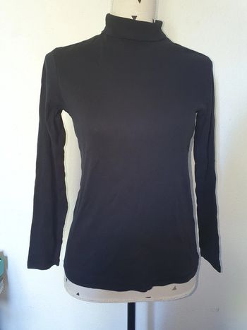 t shirt col roulé manches longues kiabi 12 ans