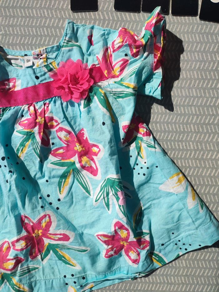 Robe et bloomer fille - Gémo - 6 mois - photo numéro 5
