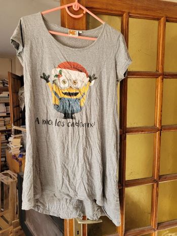 Nuisette manches courtes despicable me taille L