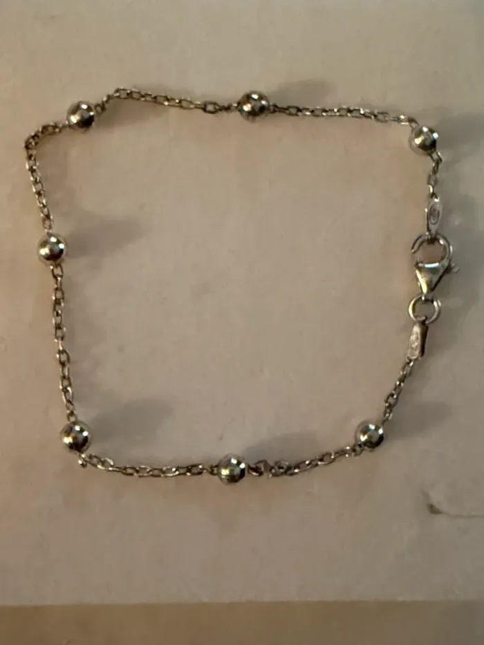 Bracelet en argent neuf authentique - photo numéro 3